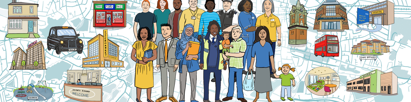 Families, safeguarding professionals, and locations